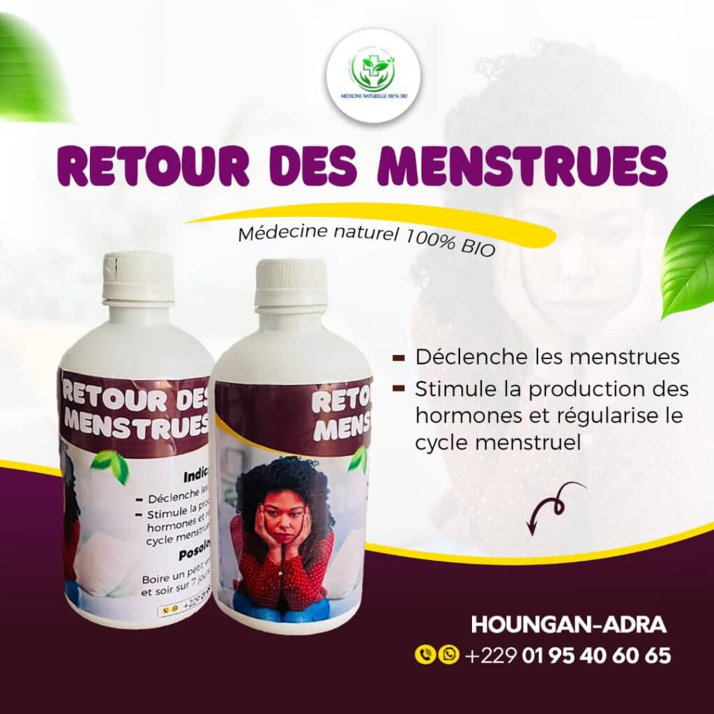 Kit pour déclencher les menstrues